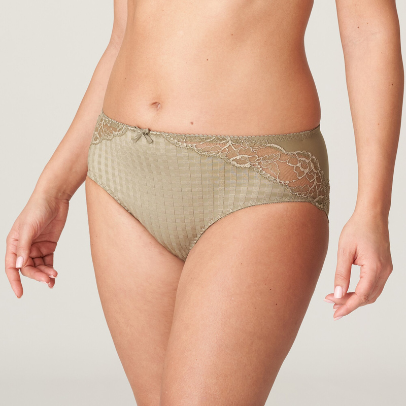 Tailleslip en Golden olive