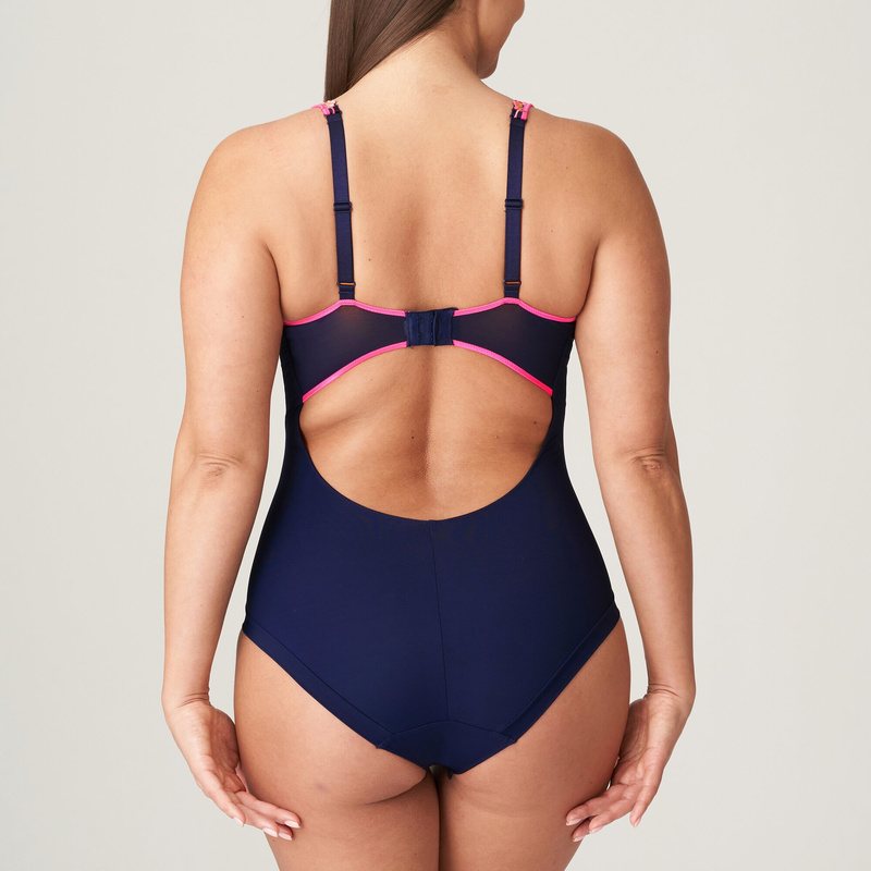 Plunge Body Halve Mousse Cups en Velvet blue