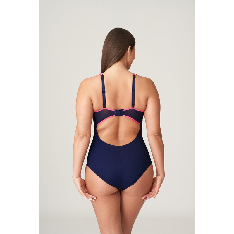Plunge Body Halve Mousse Cups en Velvet blue