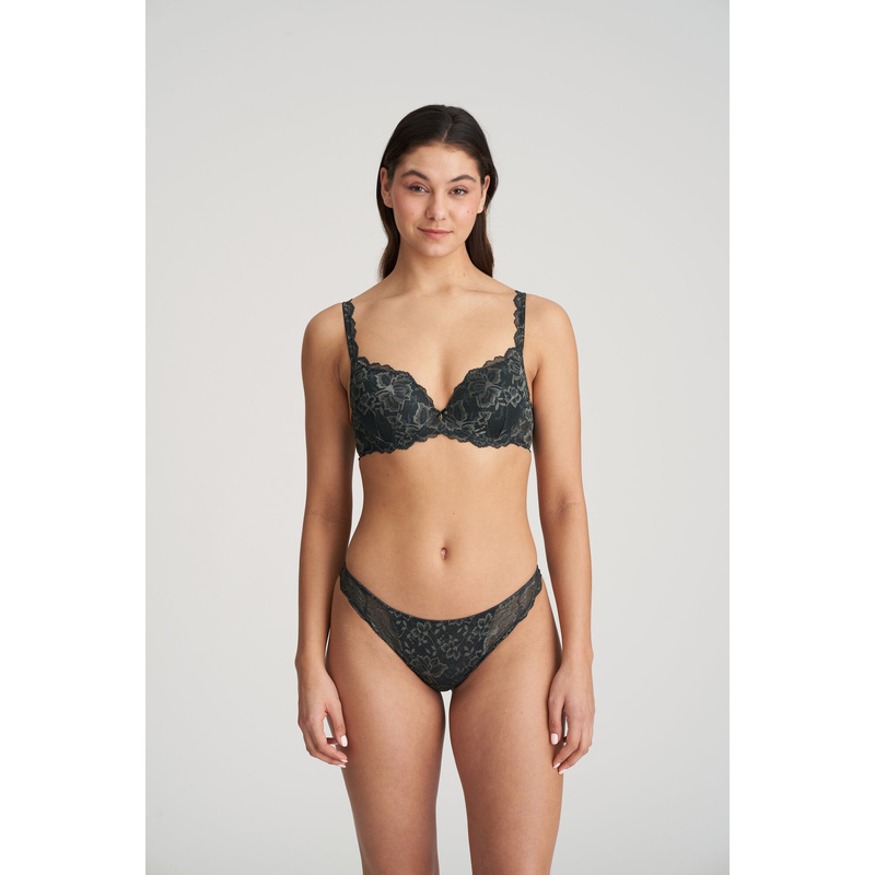 Voorgevormde Bh Hartvorm in het Night gray Voorgevormde Bh Hartvorm in het Night gray