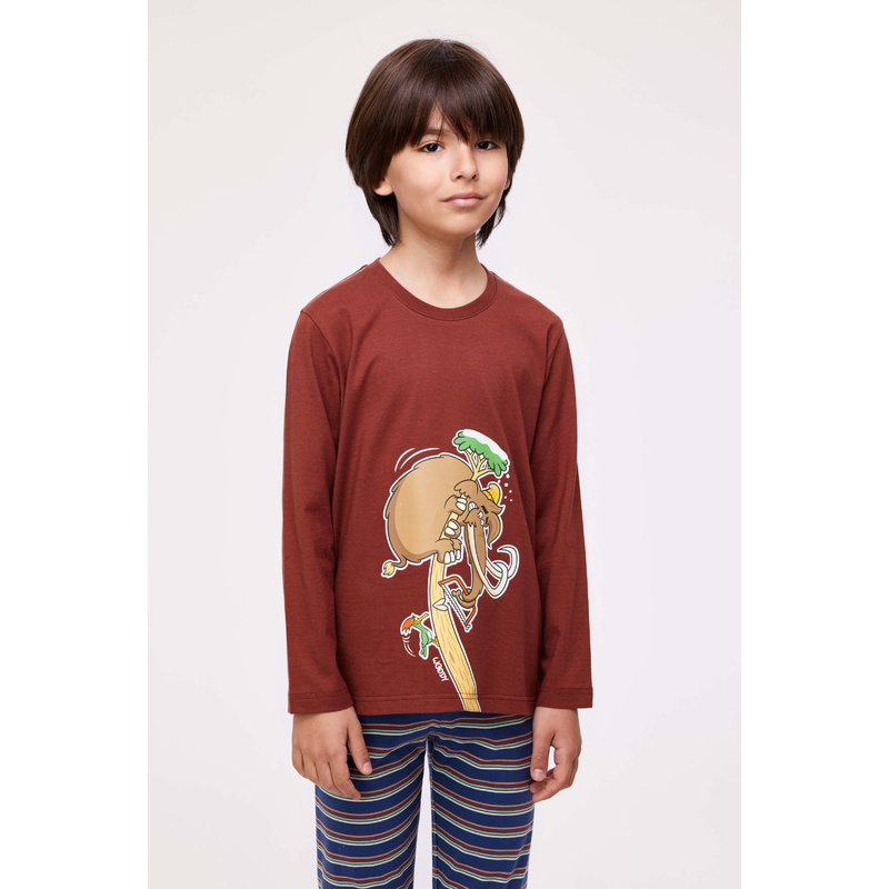 Pyjama Unisex en Roest