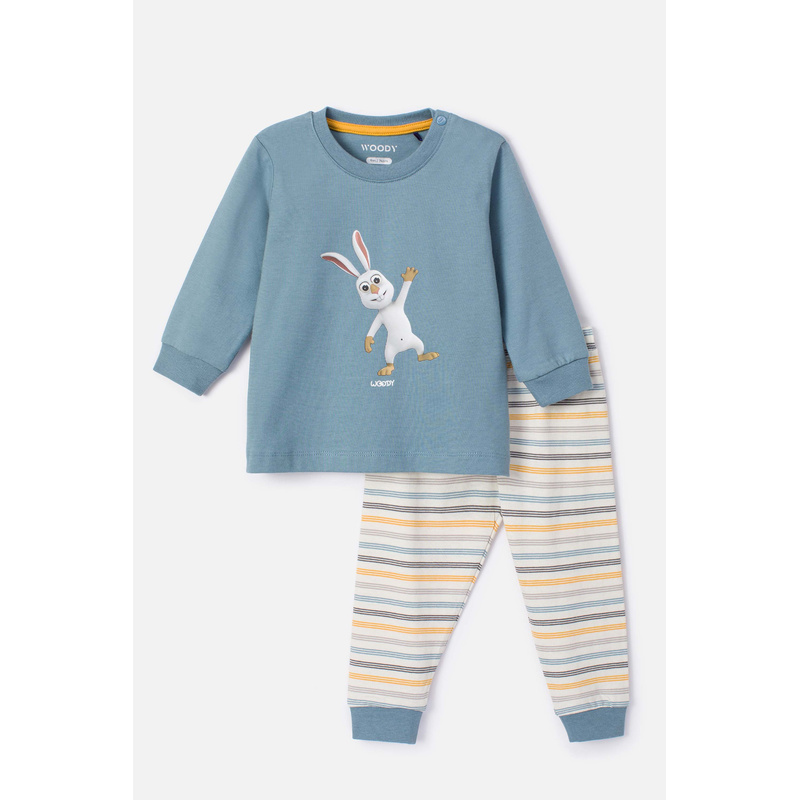 Pyjama Unisex in het Ijsblauw