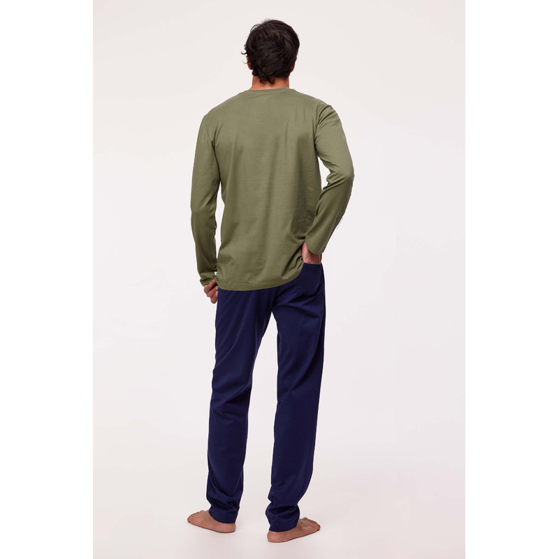 Pyjama Unisex in het Kaki Pyjama Unisex in het Kaki