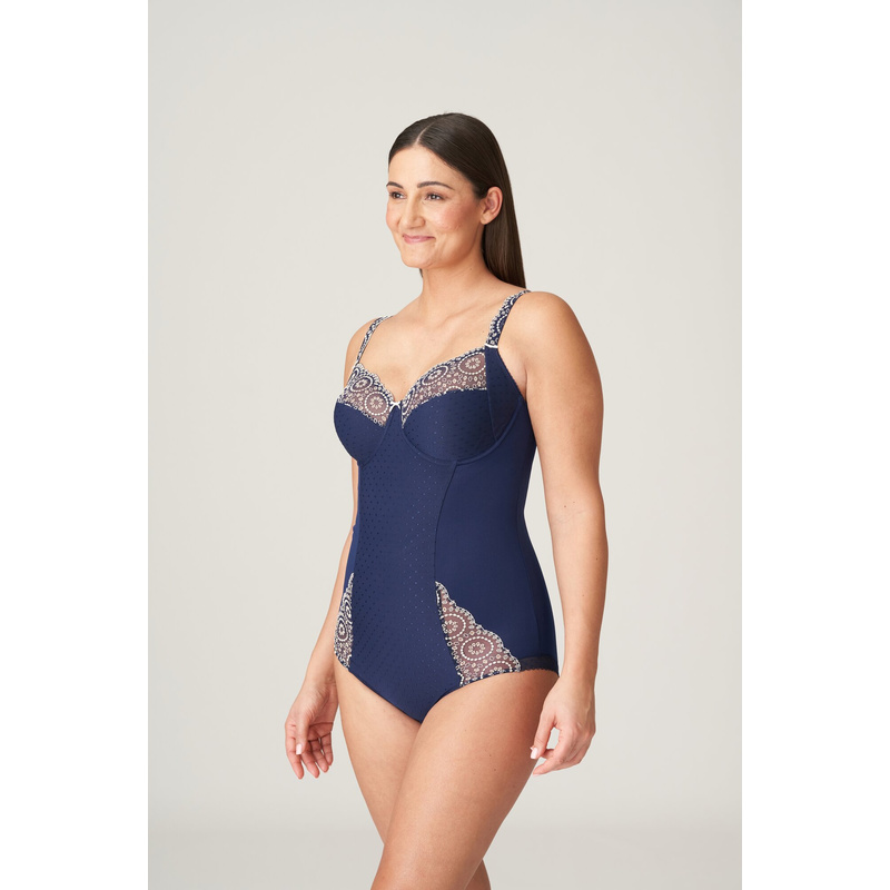 Volle Cup Body in het Saffier blauw Volle Cup Body in het Saffier blauw