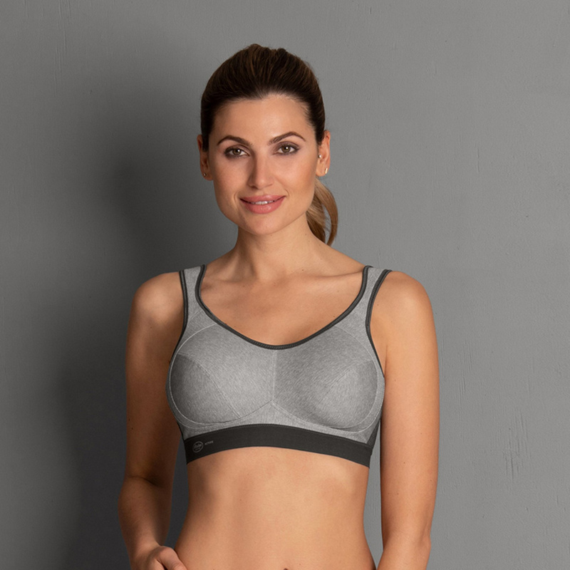 Sport Bh en Heather grey