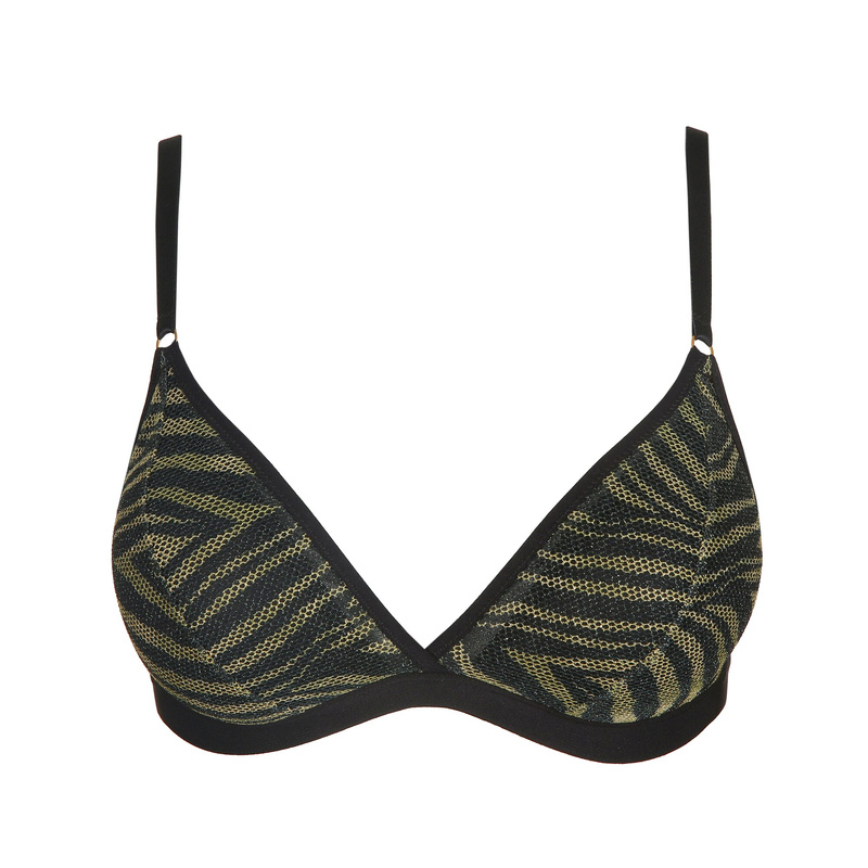 Voorgevormde Bralette in het Wild black