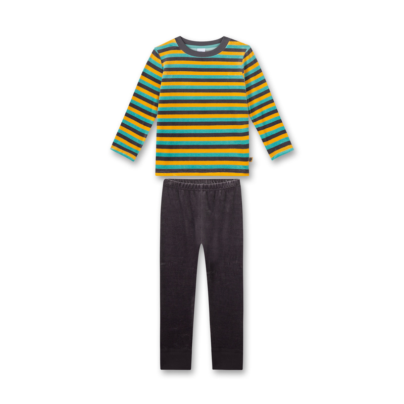 Pyjama Velours en Green aqua