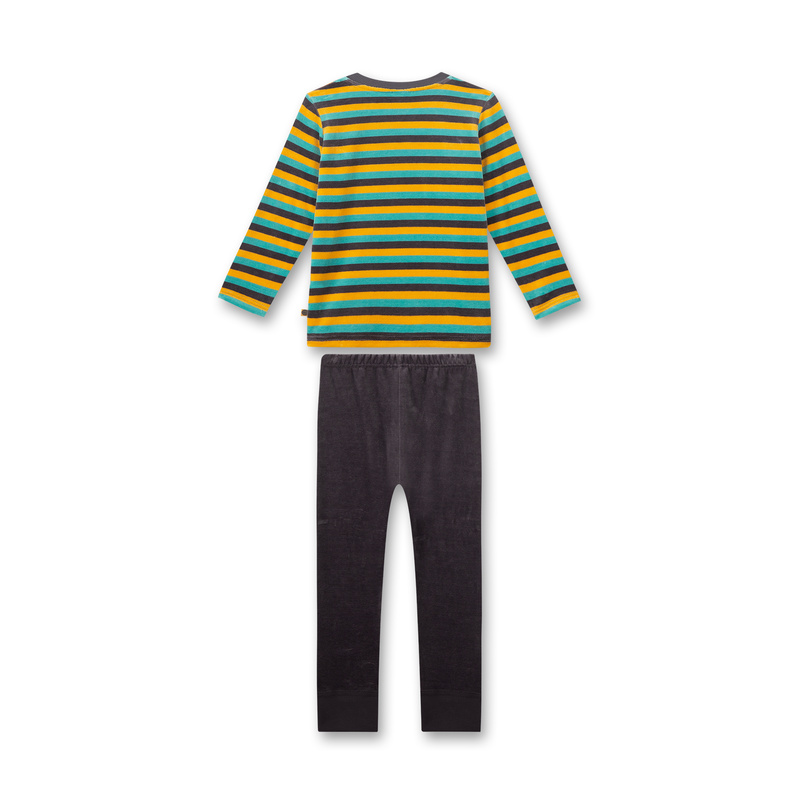 Pyjama Velours in het Green aqua