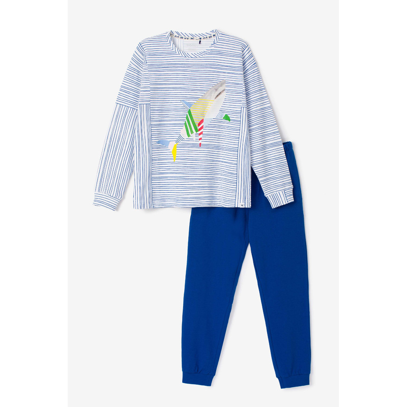 Pyjama en Blauw