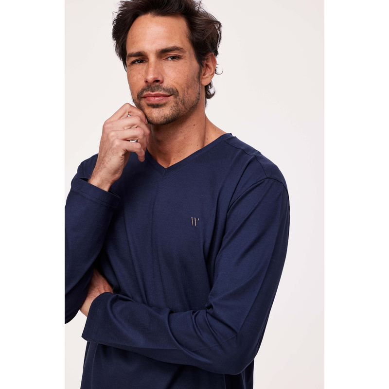 Pyjama in het Donkerblauw