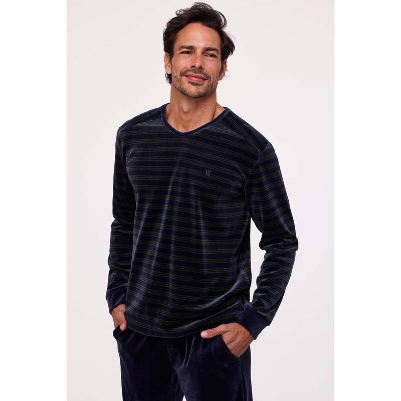 Pyjama in het Donkerblauw Pyjama in het Donkerblauw