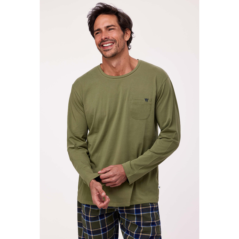 Pyjama in het Kaki Pyjama in het Kaki