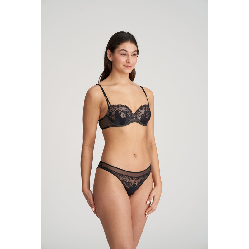 Voorgevormde Balconnet Bh in het Zwart
