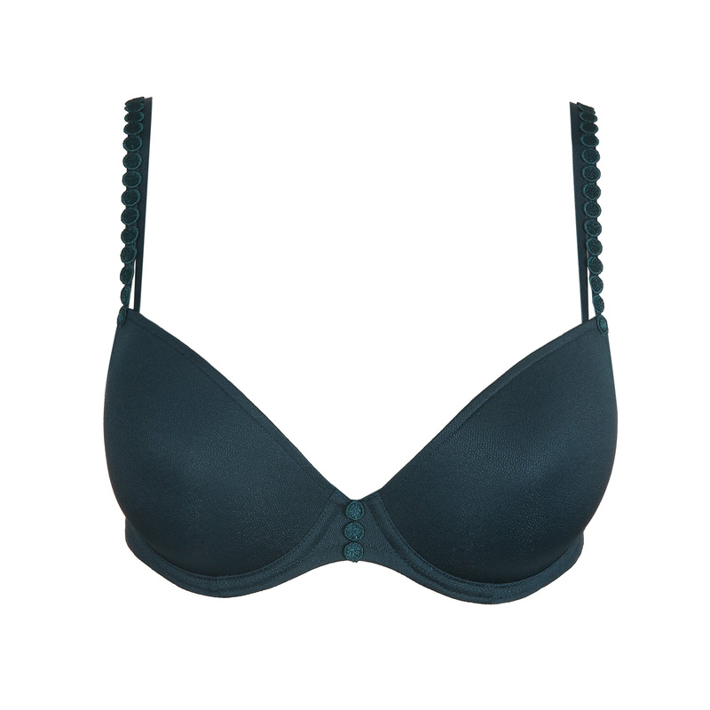 Voorgevormde Plunge Bh en Empire green