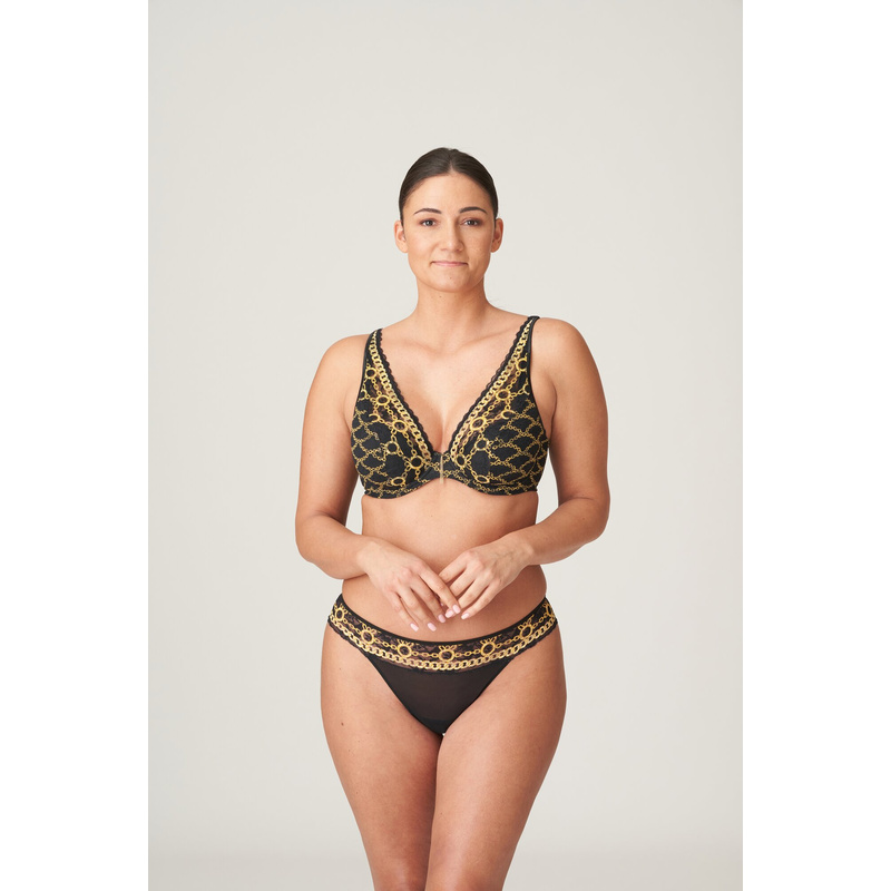 Plunge Bh Halve Mousse Cups in het Zwart