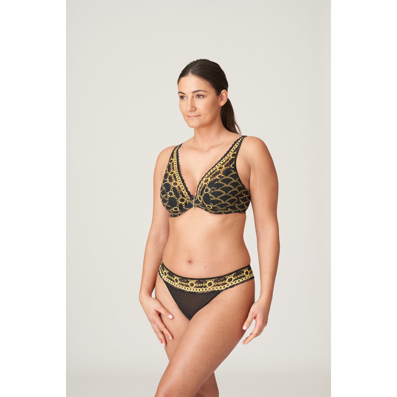 Plunge Bh Halve Mousse Cups in het Zwart