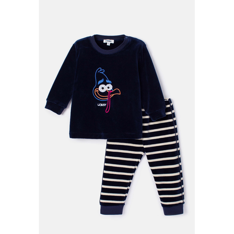 Pyjama Lange Broek en Donkerblauw