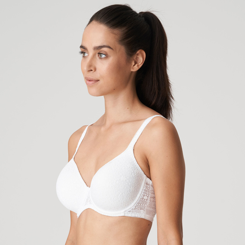 Voorgevormde Bh Hartvorm in het Wit
