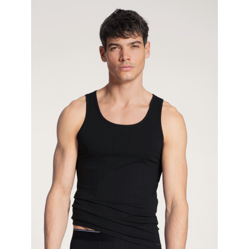 Heren Singlet en Zwart