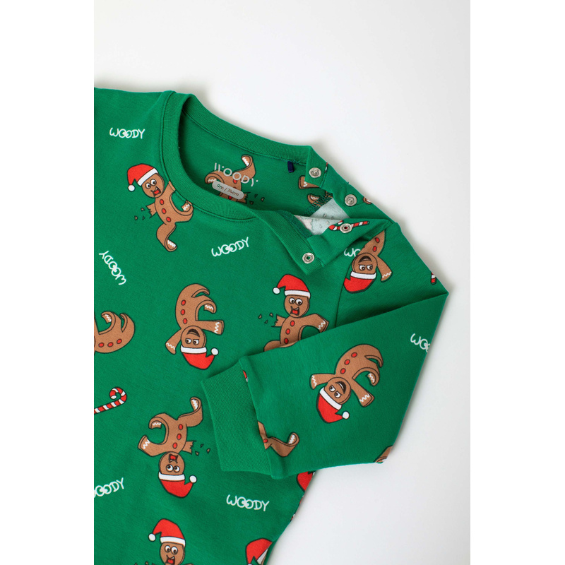 Jongens Kerstpyjama en Groen