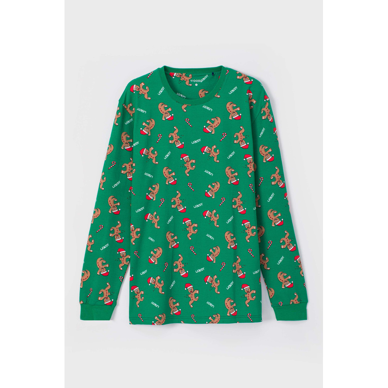 Heren Kerstpyjama en Groen