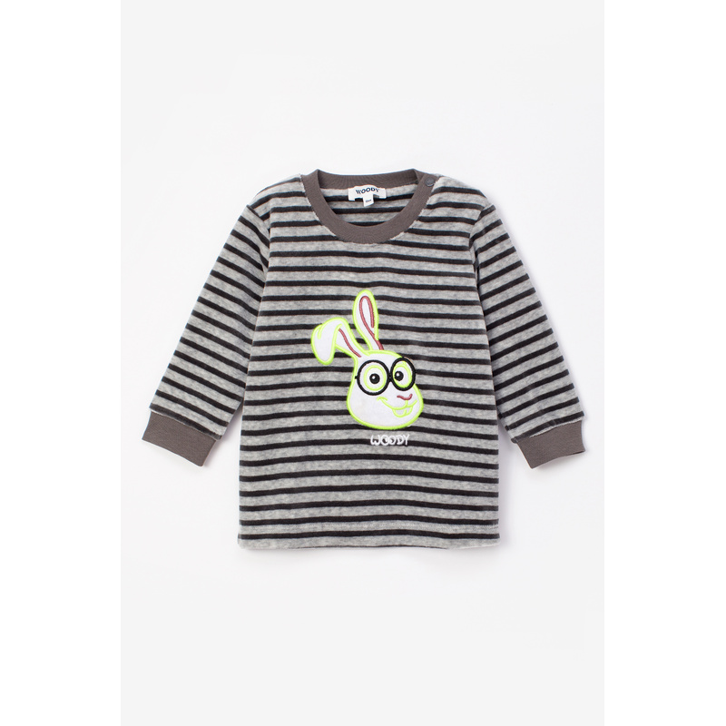 Pyjama Unisex in het Antraciet Pyjama Unisex in het Antraciet