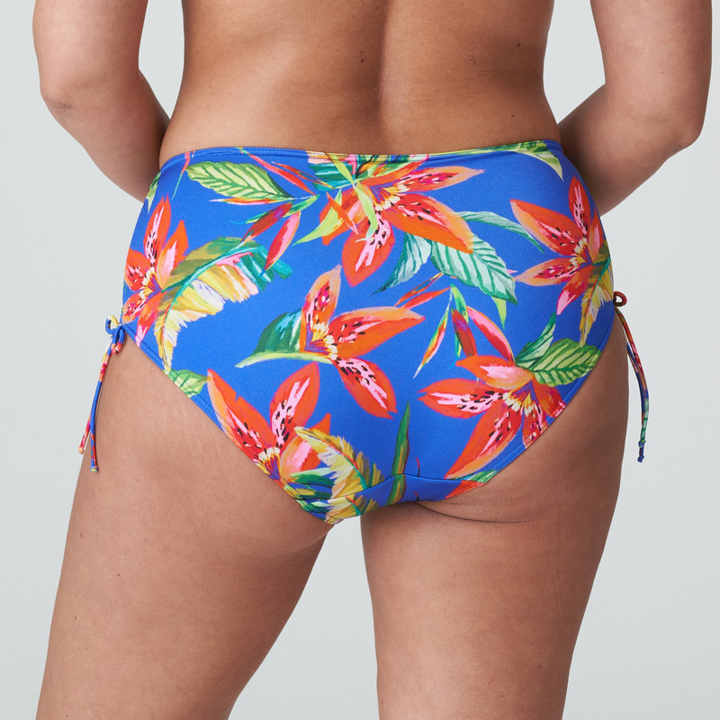 Bikini Tailleslip Met Koordjes in het Tropical rainforest