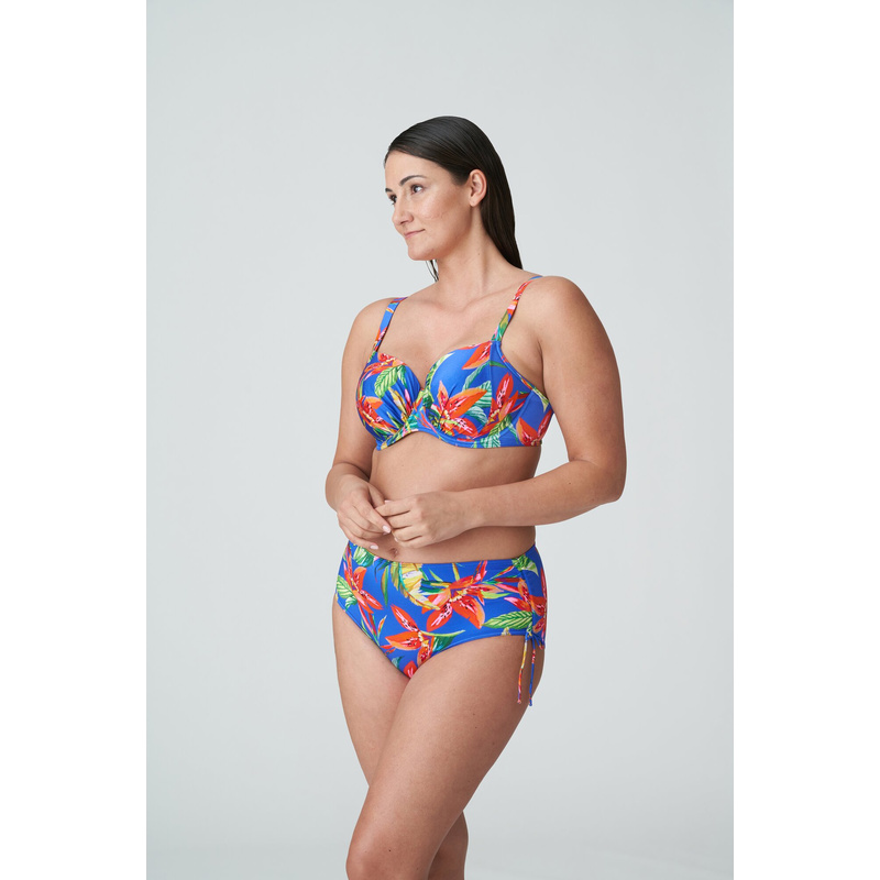 Bikini Tailleslip Met Koordjes in het Tropical rainforest