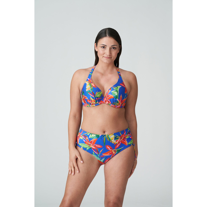 Plunge Bikini Halve Mousse Cups in het Tropical rainforest