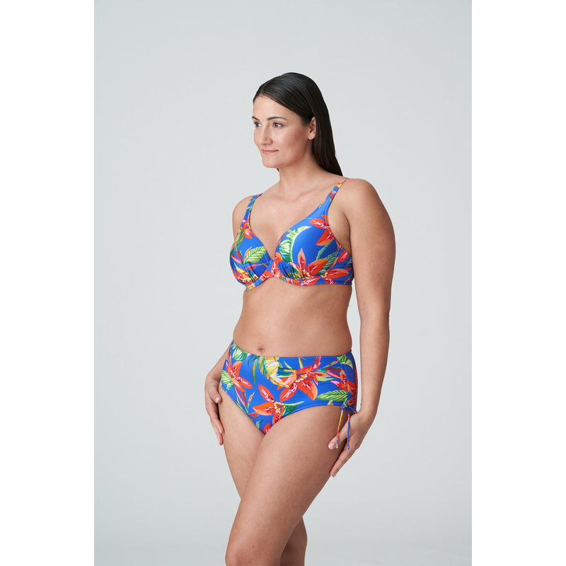 Plunge Bikini Halve Mousse Cups in het Tropical rainforest
