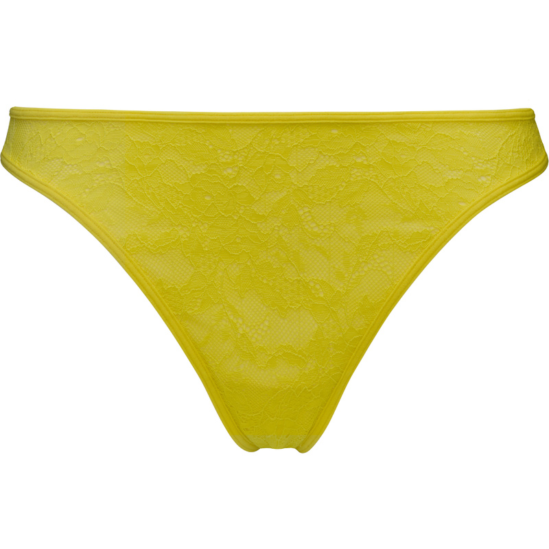 String en Citrus yellow lace