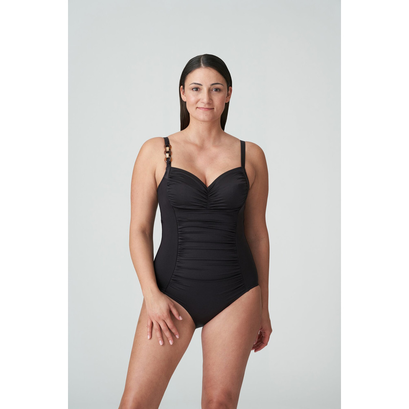 Corrigerend Badpak Met Beugel in het Roasted coffee