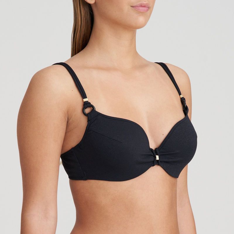 Voorgevormde Bikini Hartvorm en Noir