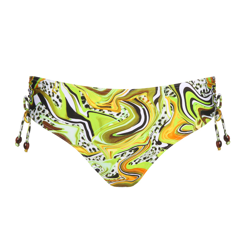 Bikini Rioslip en Lime swirl