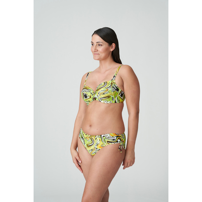 Bikini Rioslip in het Lime swirl