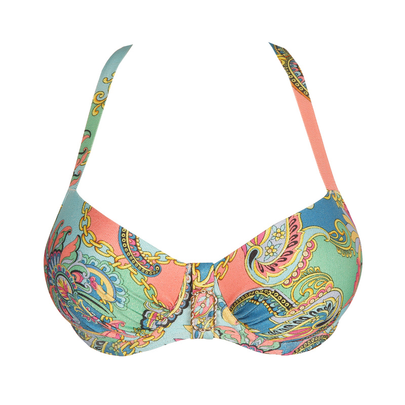 Voorgevormde Bikinitop in het Italian chic