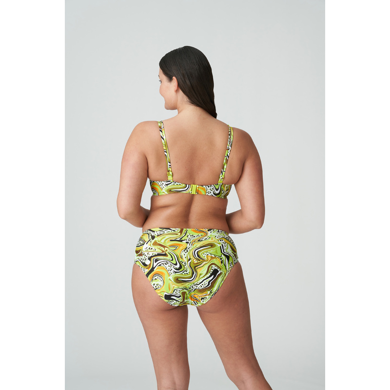 Voorgevormde Bikinitop in het Lime swirl Voorgevormde Bikinitop in het Lime swirl