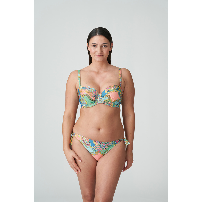 Voorgevormde Bikinitop Strapless in het Italian chic Voorgevormde Bikinitop Strapless in het Italian chic