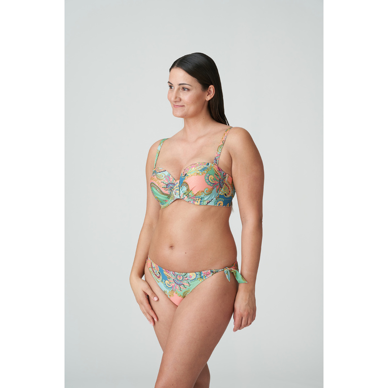 Voorgevormde Bikinitop Strapless in het Italian chic Voorgevormde Bikinitop Strapless in het Italian chic