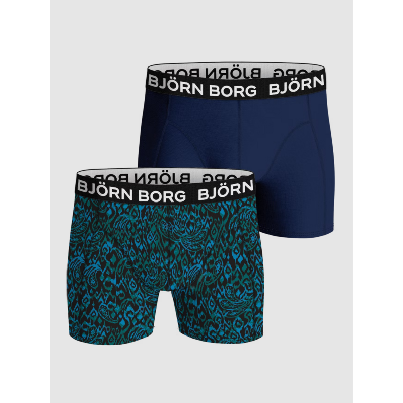 2-pack Boxershorts in het Multicolor