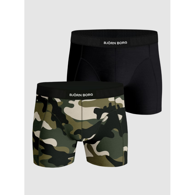 2-pack Boxershort en Print