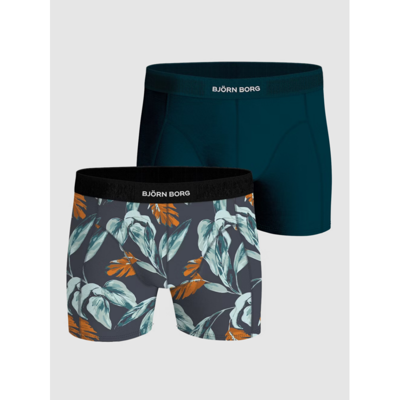 2-pack Boxershorts en Print