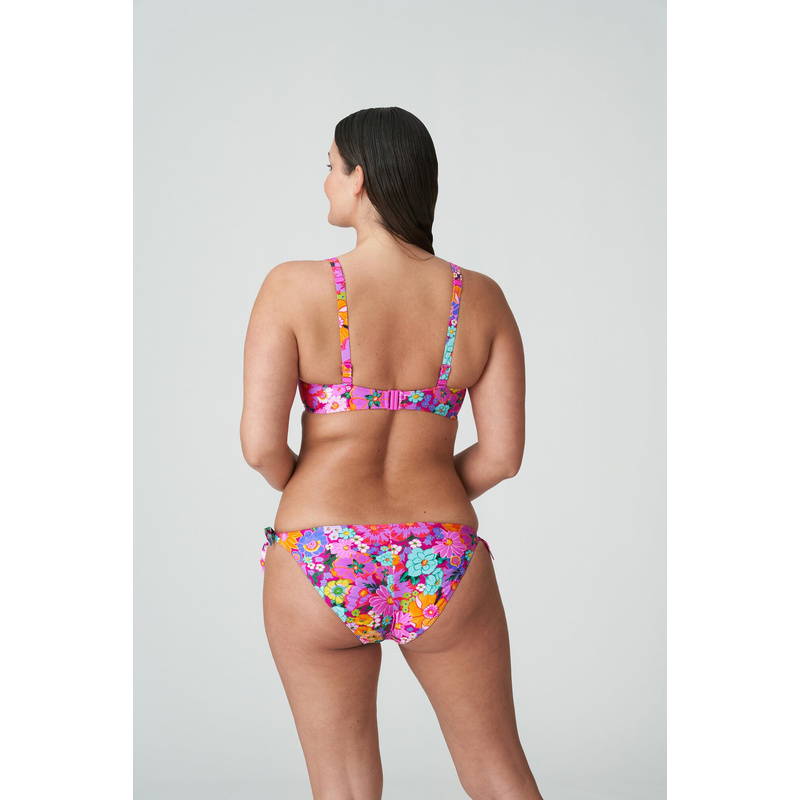 Bikini Heupslip Met Koordjes en Floral explosion