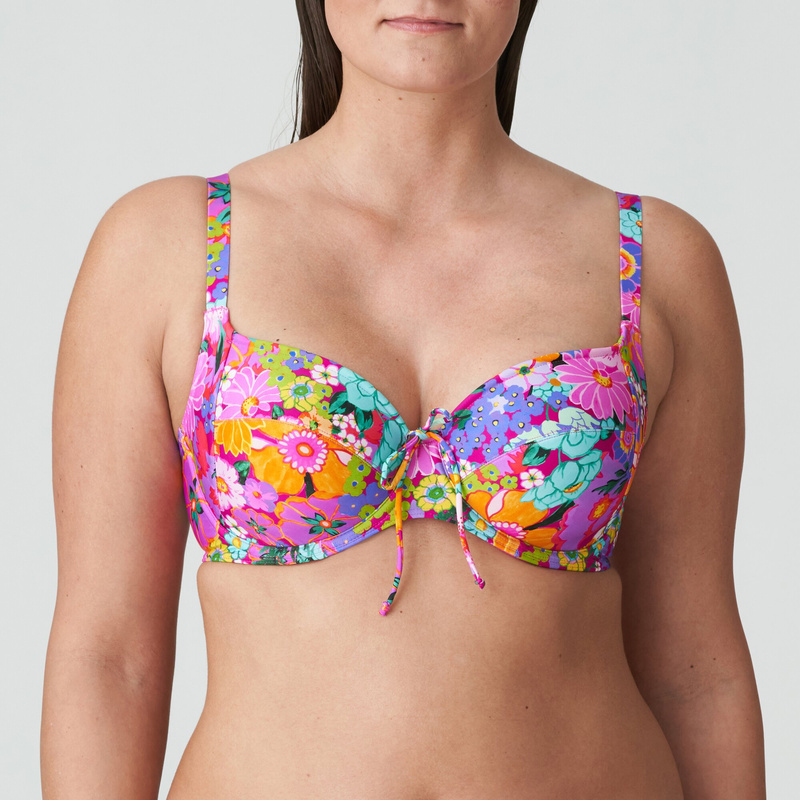 Bikinitop Met Beugel in het Floral explosion