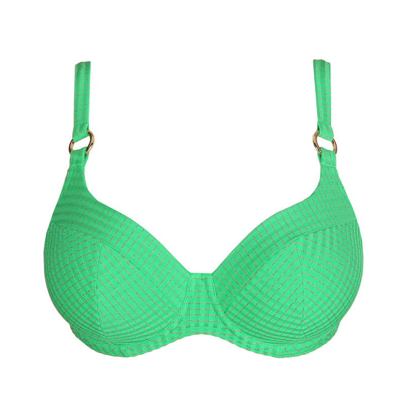 Voorgevormde Bikinitop in het Lush green