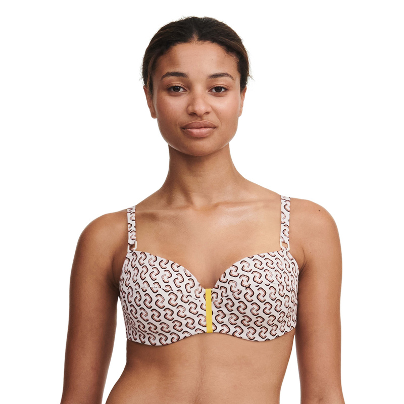 Voorgevormde Bikinitop in het Monogram