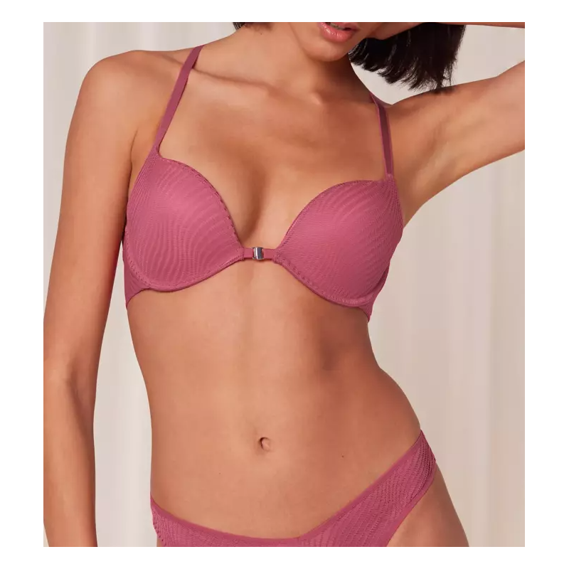 Push Up Bh Met Voorsluiting in het Ripe raspberry Push Up Bh Met Voorsluiting in het Ripe raspberry