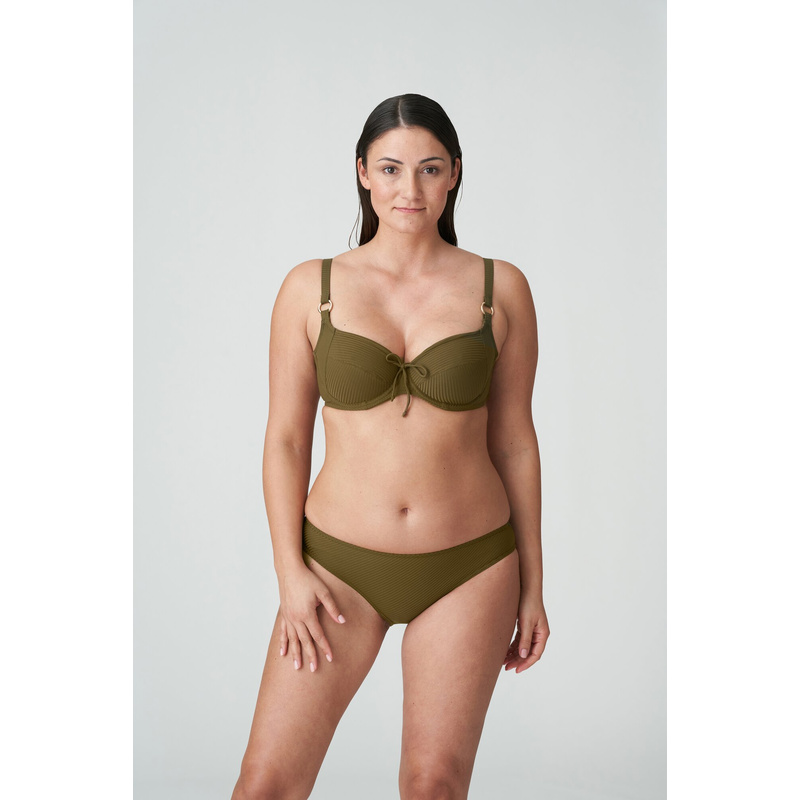 Bikinitop Met Beugel in het Olive