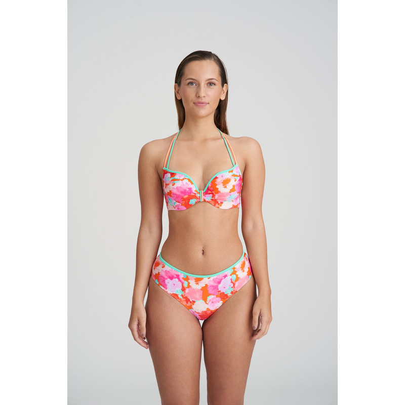 Voorgevormde Bikini Hartvorm in het Neon sunset