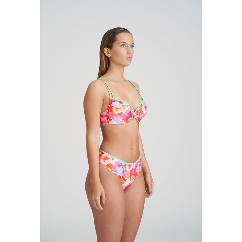 Voorgevormde Bikini Hartvorm in het Neon sunset